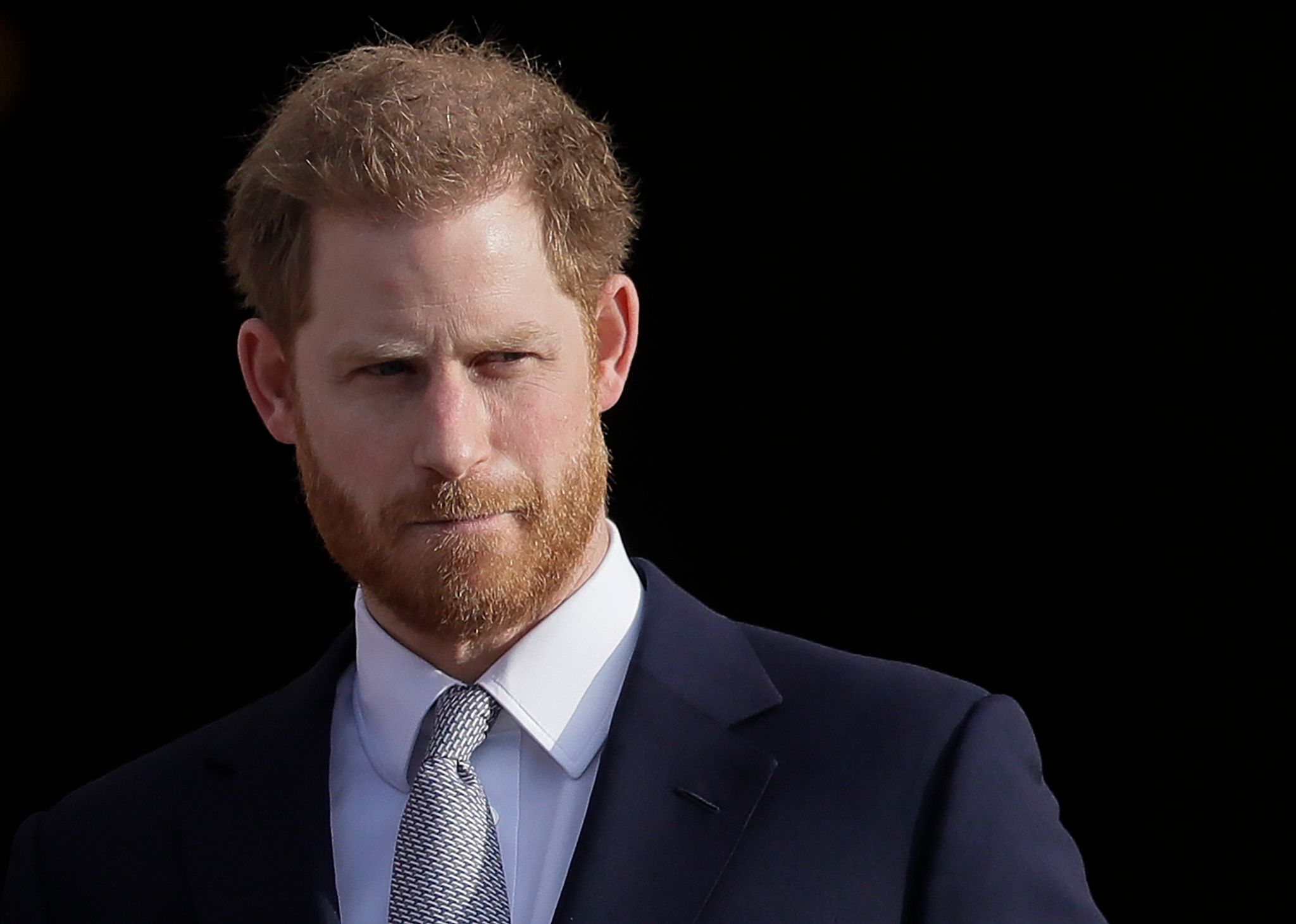 Prinz Harry hier noch in den Gärten des Buckingham-Palasts.