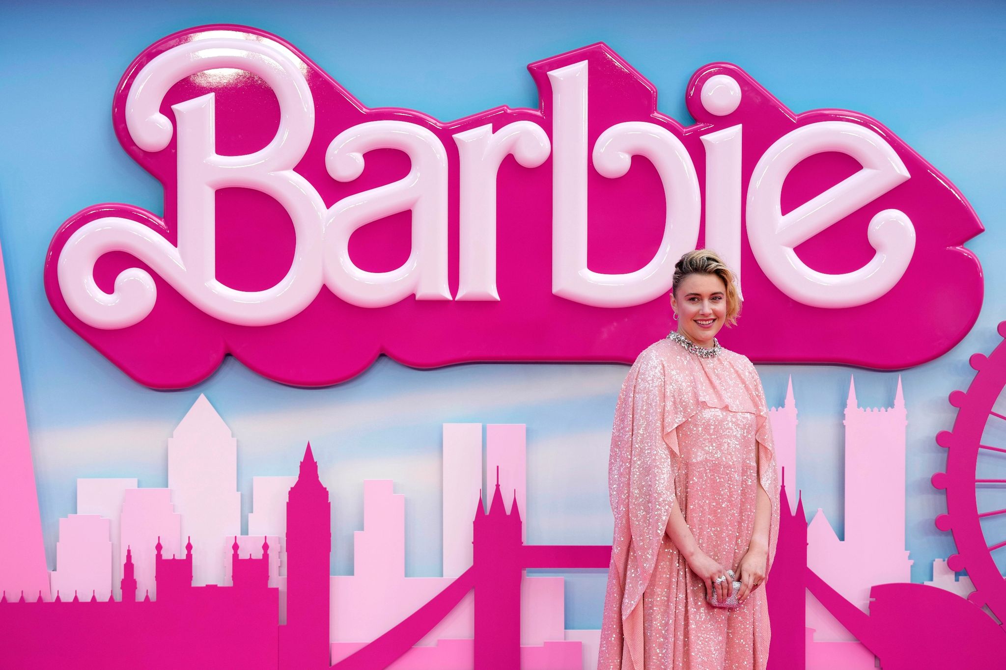 Regisseurin Greta Gerwig bei der «Barbie»-Premirere in London.