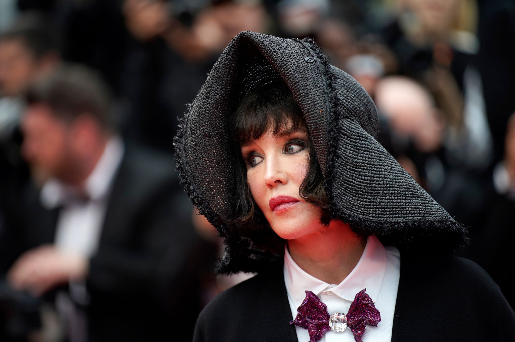 Der französische Filmstar Isabelle Adjani wohnt zur Miete.