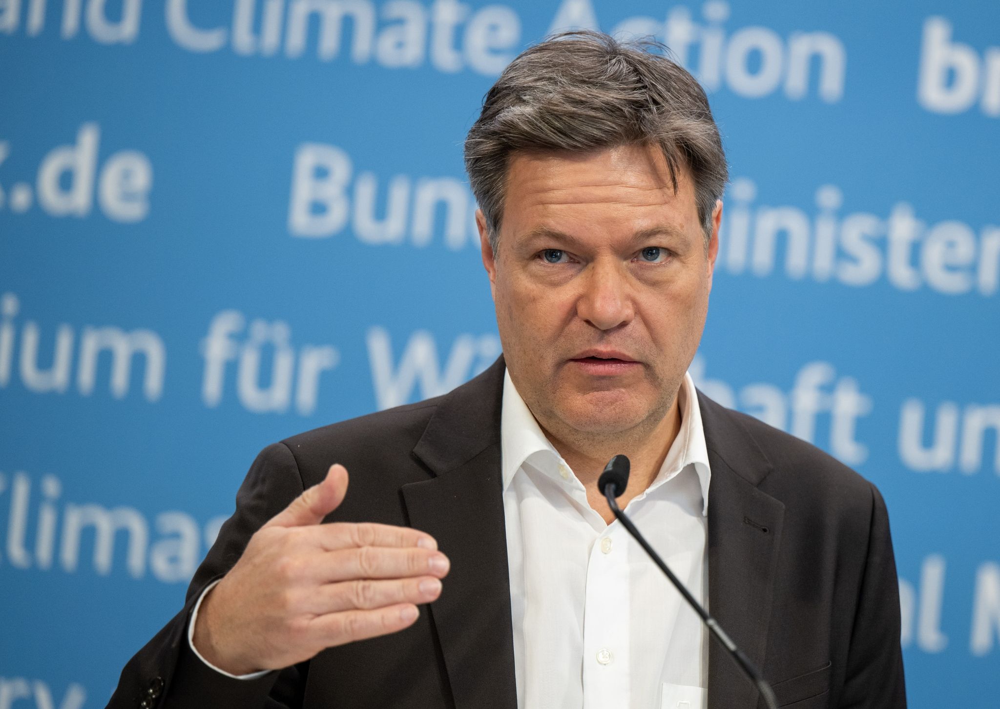Bundeswirtschaftsminister Robert Habeck will die Speicherung von CO2 auf hoher See ermöglichen.