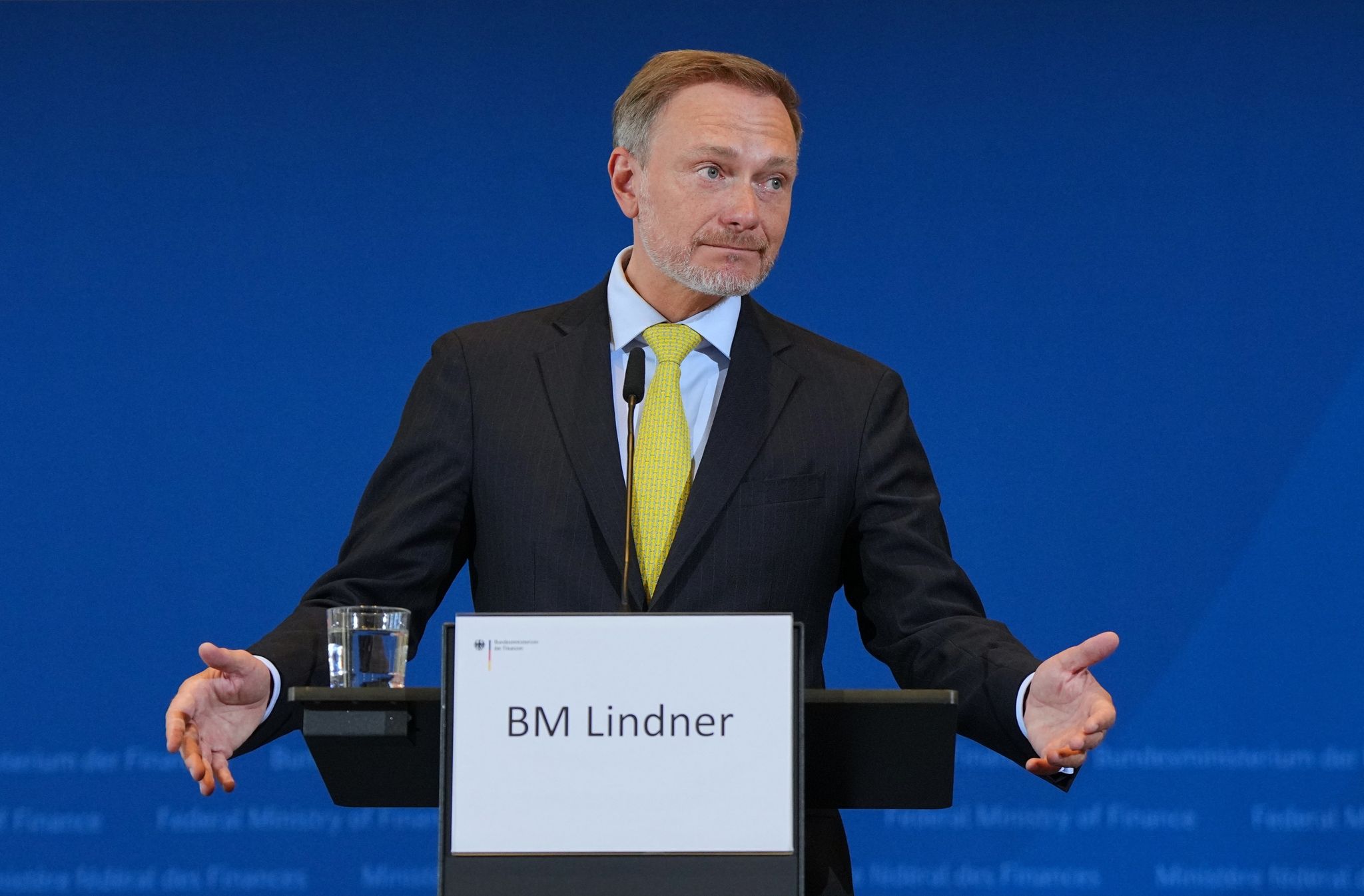 Christian Lindner nannte die aktuelle Steuerschätzung einen «Realitätscheck» für den Bundeshaushalt 2025.