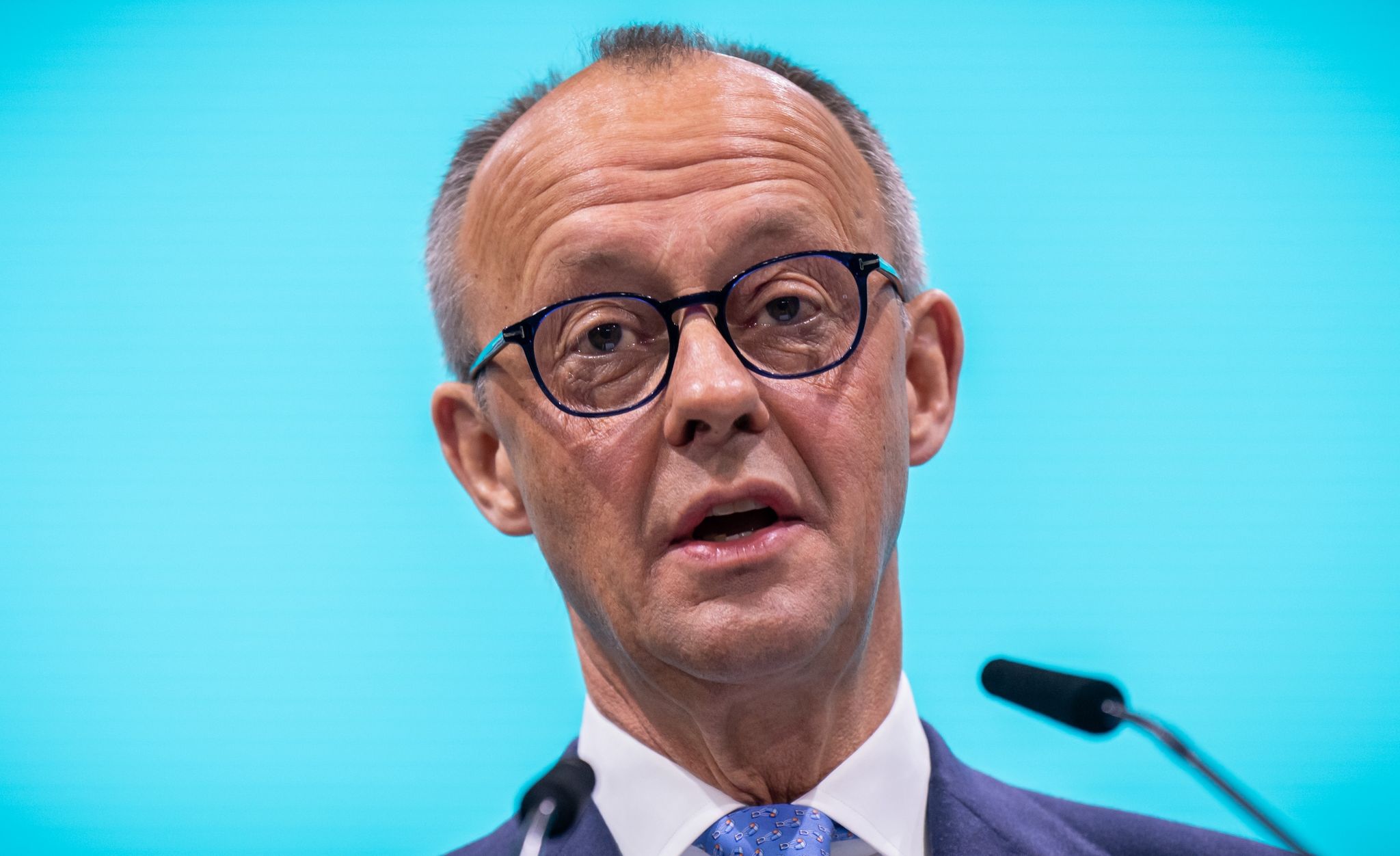 «Deutschland und Frankreich sind aufeinander angewiesen. Deutschland und Frankreich sind die Motoren der europäischen Einigung», sagt Friedrich Merz.