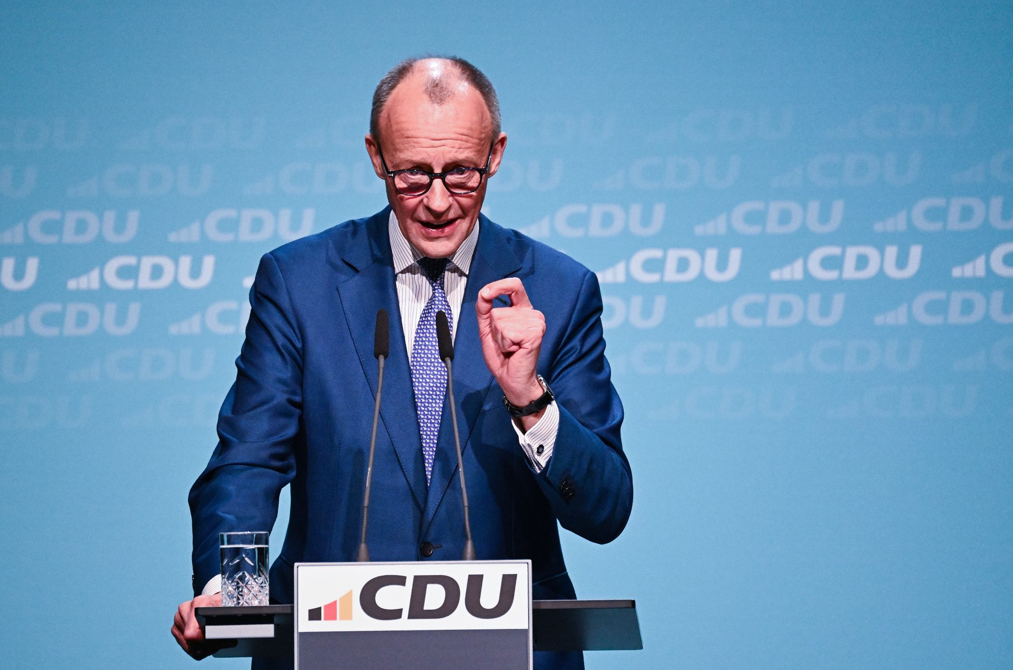 Friedrich Merz fordert einen umfangreicheren Einsatz moderner Technik bei den Ermittlungsbehörden.