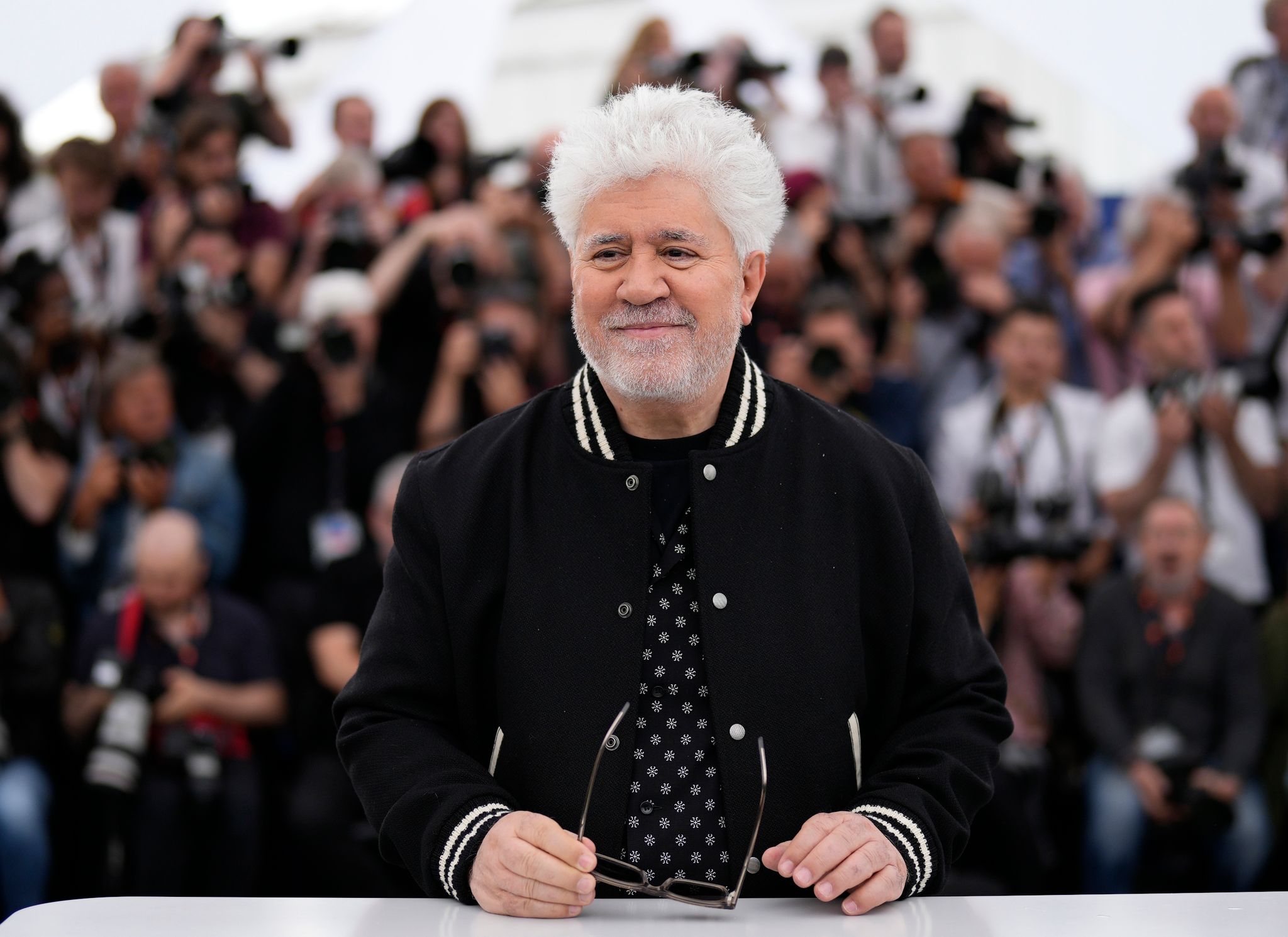 Pedro Almodovar, Regisseur aus Spanien, während eines Fototermins.