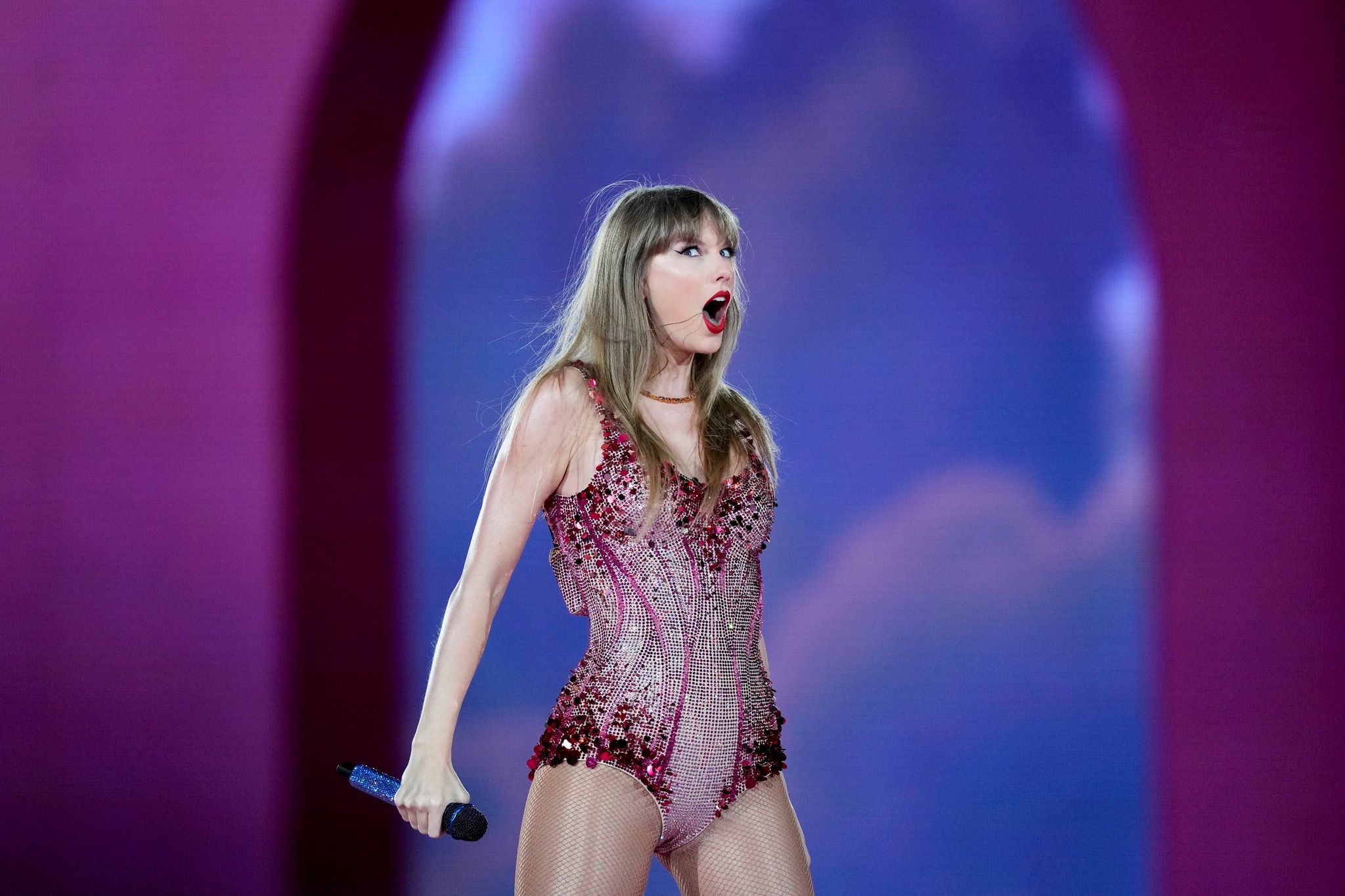 Taylor Swift tritt im Rahmen ihrer «The Eras Tour» in Buenos Aires auf.